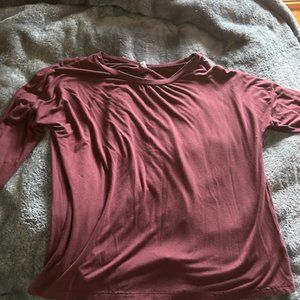 Old Navy cutout active long-sleeve shirt